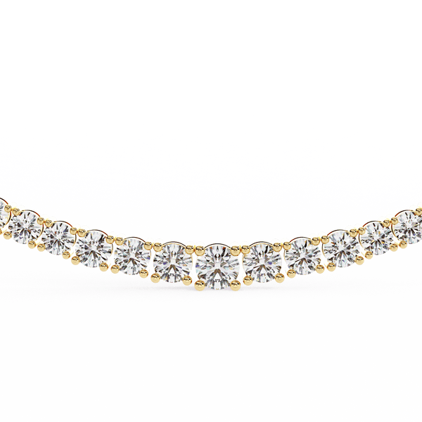 Modern Diamond Necklace