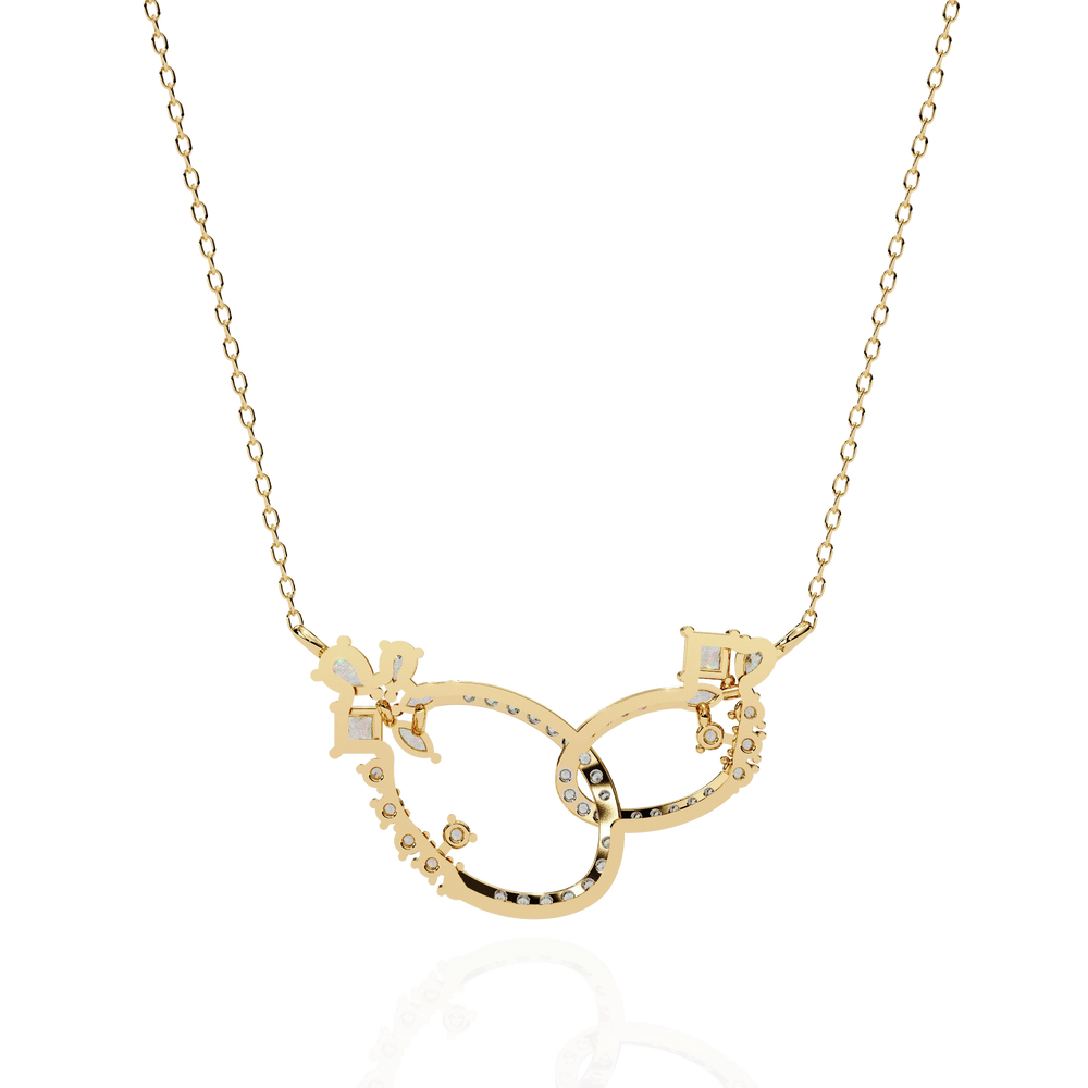 Diamond Necklace for Women | Brilliant Cut | Ozziva