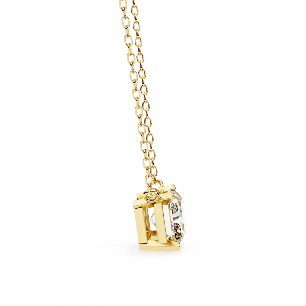 Diamond Pendant Necklace | Refined Pendant | Ozziva