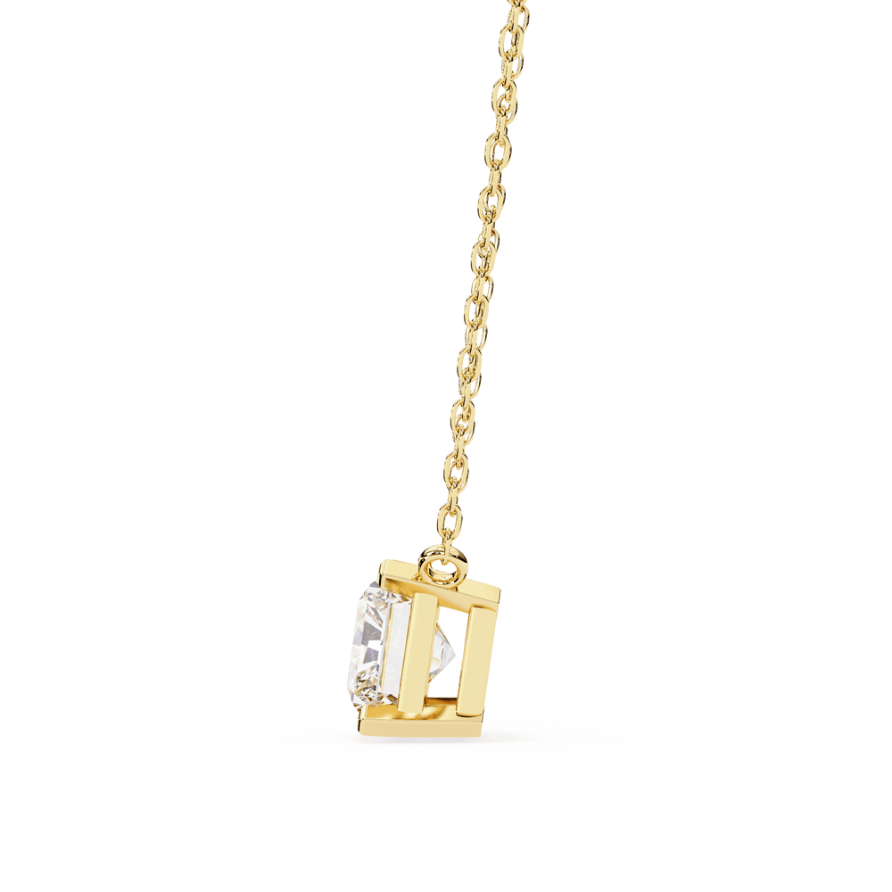 Diamond Pendant Necklace | Refined Pendant | Ozziva
