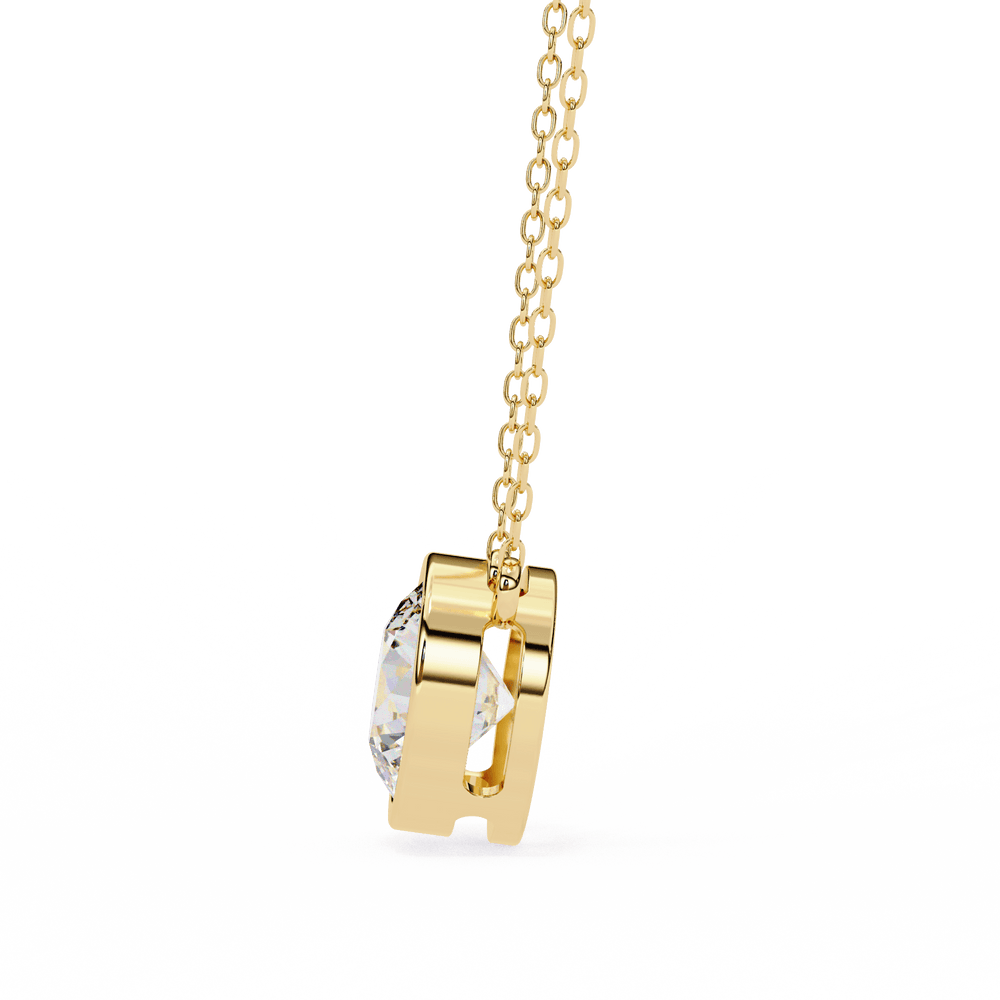 Diamond Pendant for Women | Solitaire Pendant | Ozziva