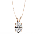 Diamond Pendant Necklace | Elegant Pendant | Ozziva