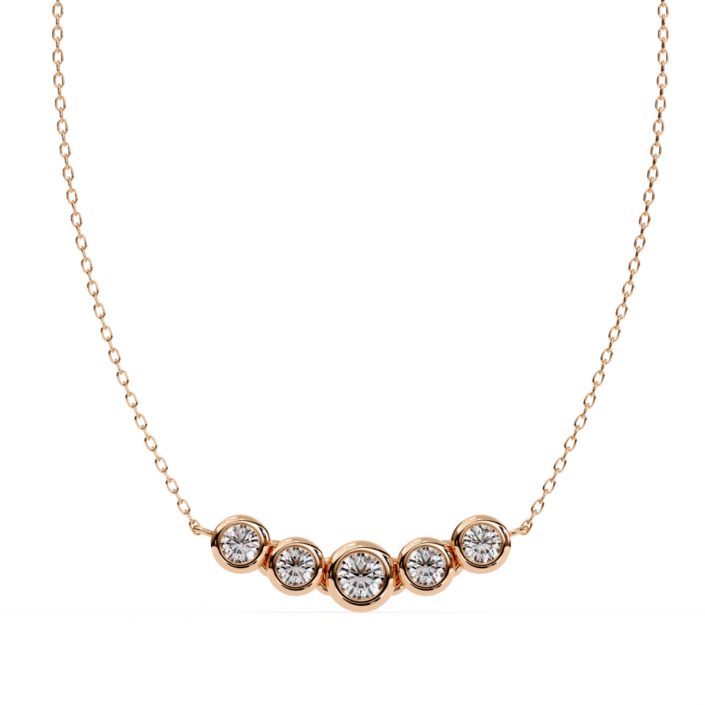 Diamond Pendant Necklace | Signature Pendant | Ozziva