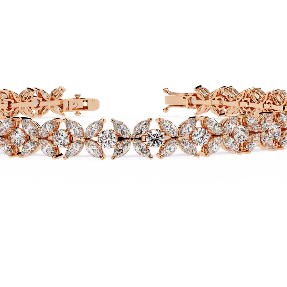 Diamond Bracelet for Women | Modern Bracelet | Ozziva