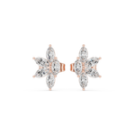 Diamond Hoop Earrings | Modern Hoops | Ozziva