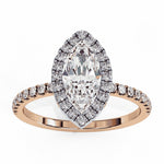 Diamond Ring for Women | Marquise Diamond | Ozziva
