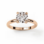 Diamond Ring for Women | Hidden Halo Ring | Ozziva