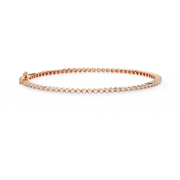Diamond Bangle for Women | Brilliant Bangle | Ozziva
