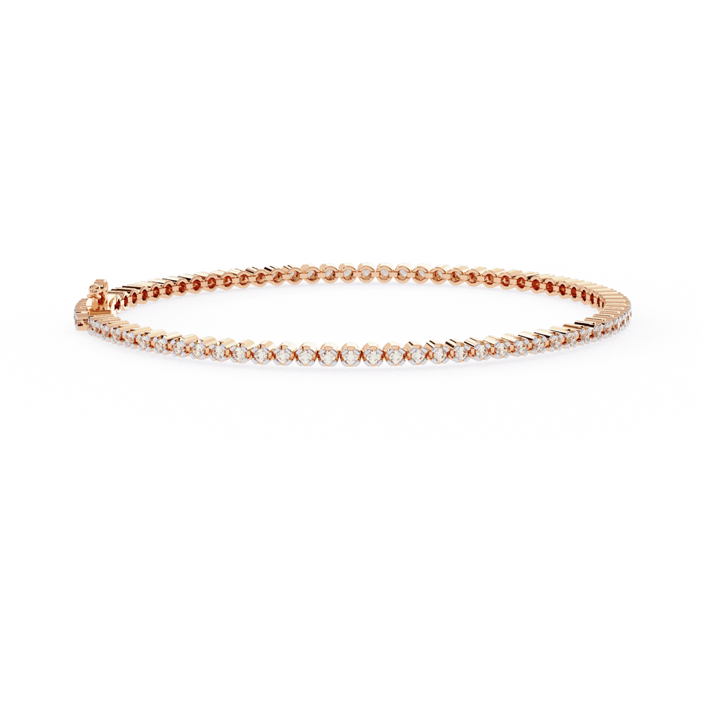 Diamond Bangle for Women | Brilliant Bangle | Ozziva