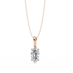 Diamond Pendant for Women | Marquise Pendant | Ozziva