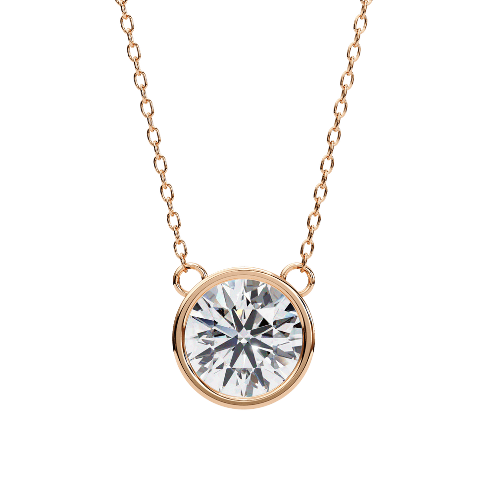 Diamond Pendant for Women | Solitaire Pendant | Ozziva