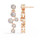 Diamond Stud Earrings for Women | Solitaire Stud | Ozziva