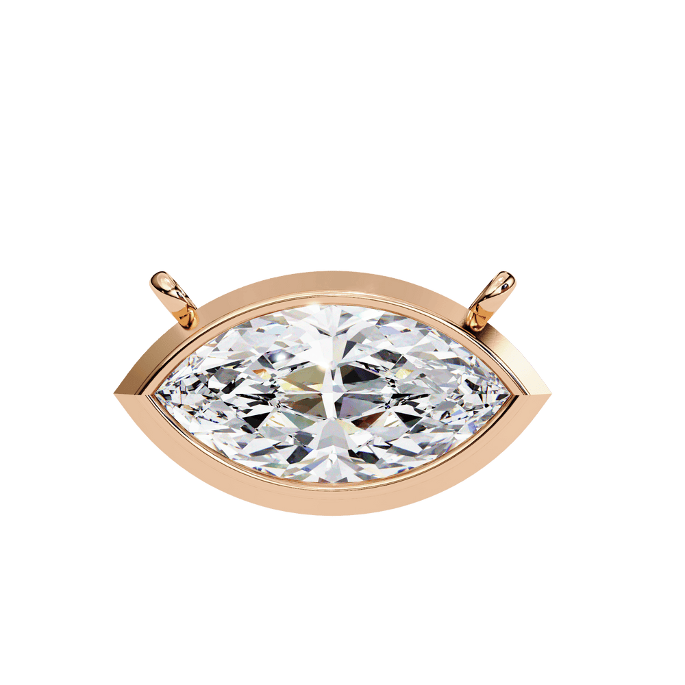 Diamond Pendant for Women | Round Cut Pendant | Ozziva
