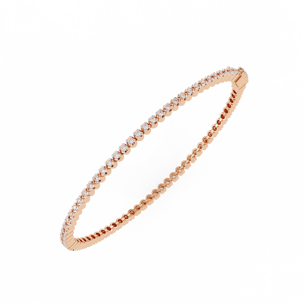 Diamond Bangle for Women | Brilliant Bangle | Ozziva