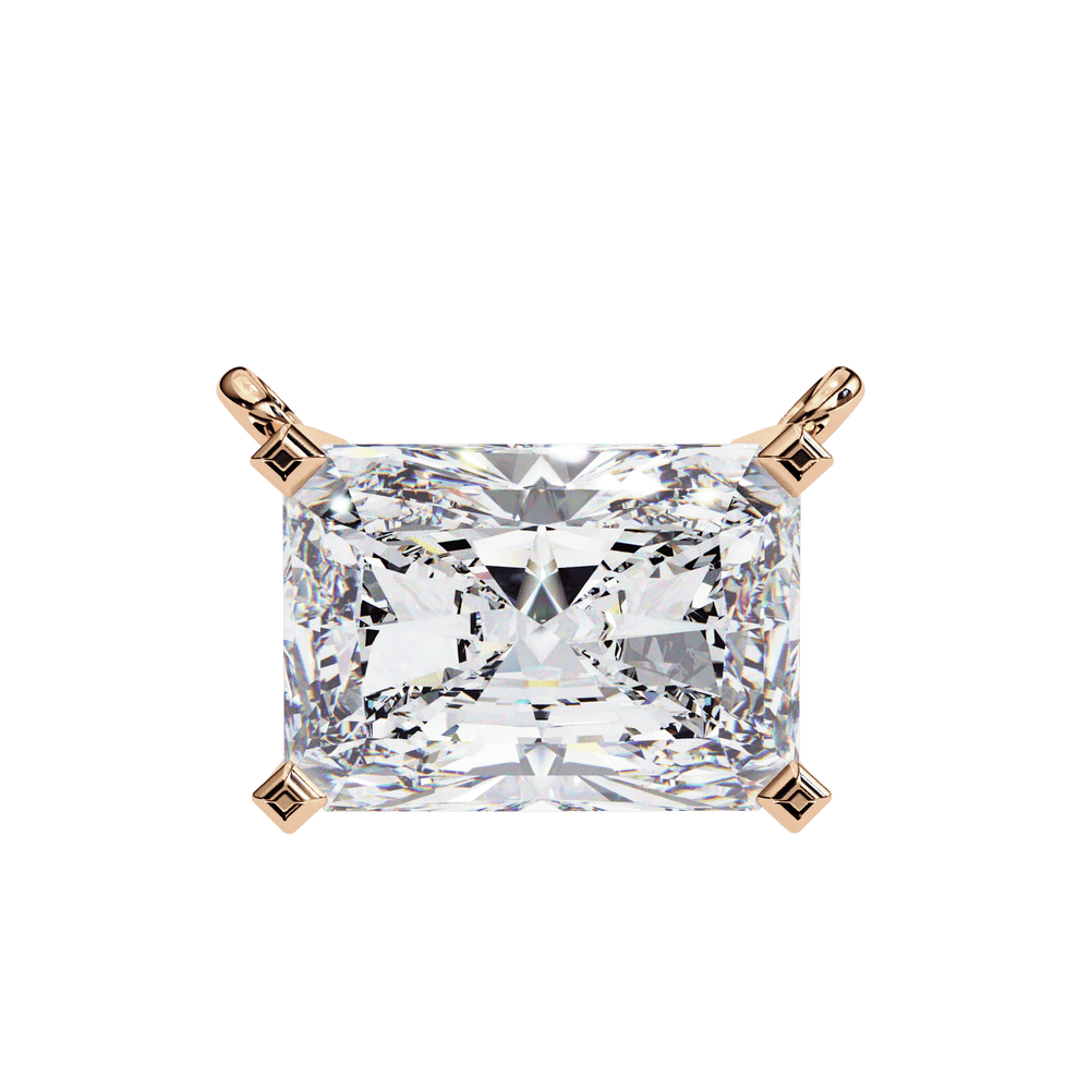 Diamond Pendant Necklace | Refined Pendant | Ozziva