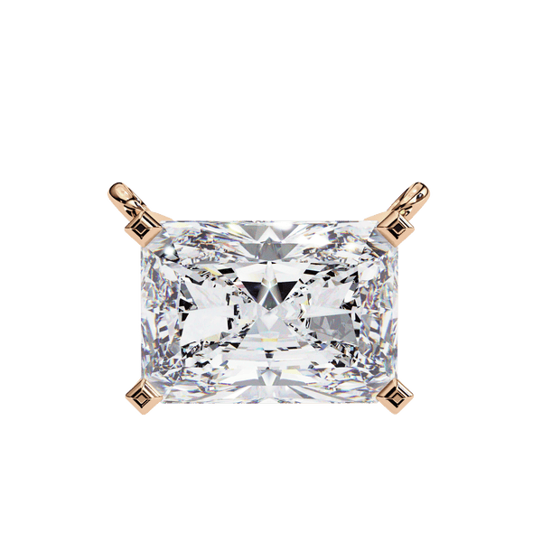 Diamond Pendant Necklace | Refined Pendant | Ozziva