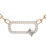 Diamond Pendant for Women | Sleek Pendant | Ozziva