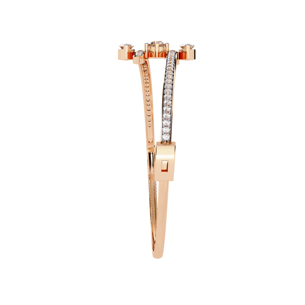Diamond Bangle for Women | Refined Bangle | Ozziva