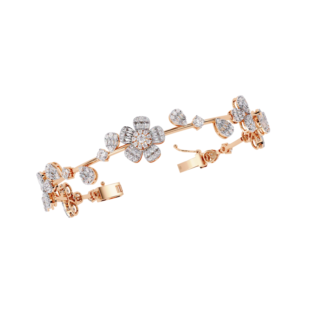 Diamond Bracelet for Women | Minimal Bracelet | Ozziva