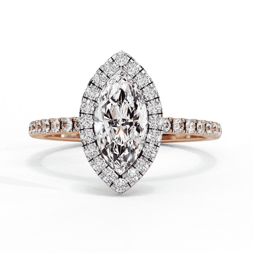 Diamond Ring for Women | Marquise Diamond | Ozziva