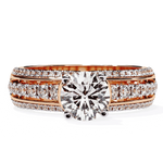 Diamond Ring for Women | Pavé Diamond Ring | Ozziva