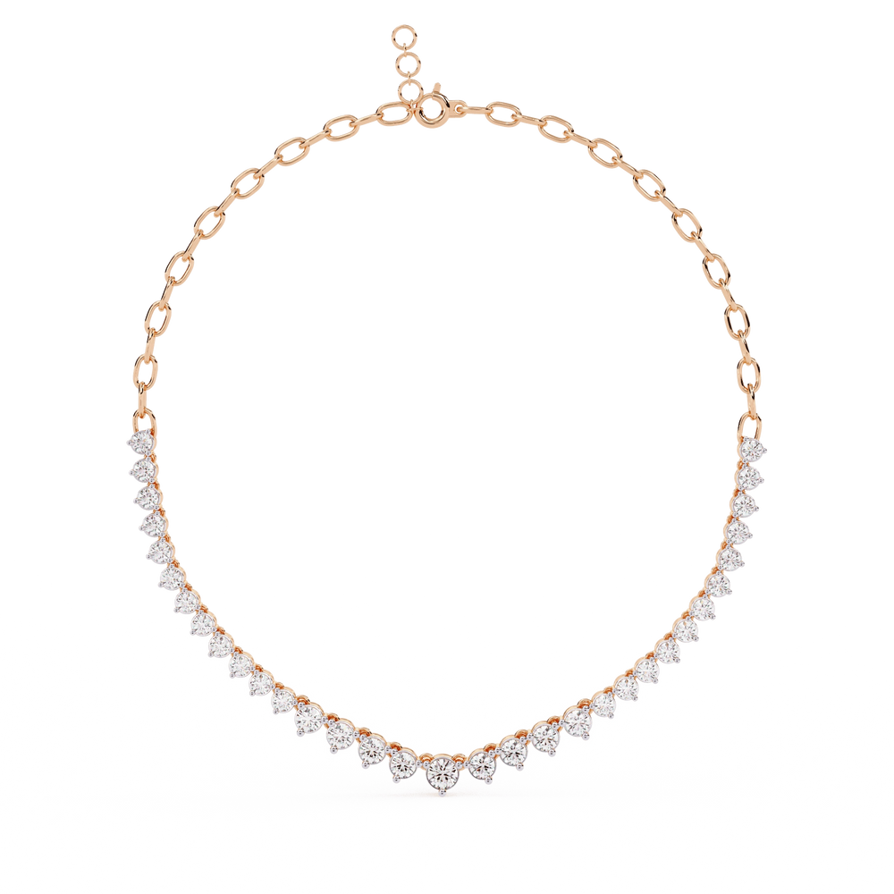 Diamond Necklace for Women | Solitaire Necklace | Ozziva