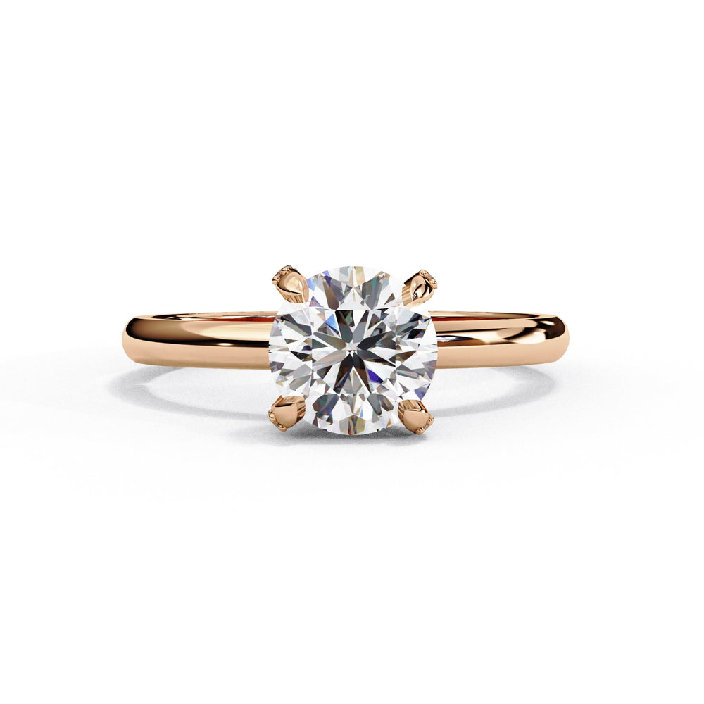 Diamond Ring for Women | Hidden Halo Ring | Ozziva