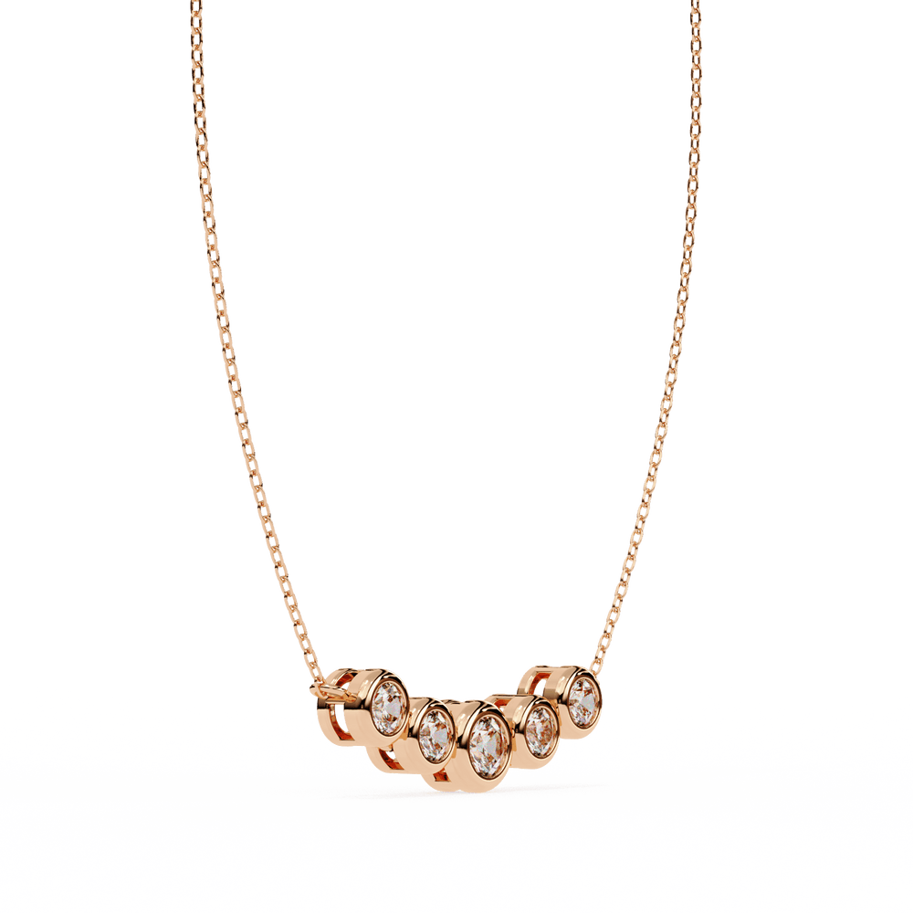 Diamond Pendant Necklace | Signature Pendant | Ozziva