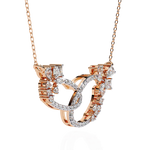 Diamond Necklace for Women | Brilliant Cut | Ozziva