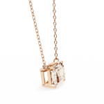 Diamond Pendant Necklace | Refined Pendant | Ozziva