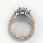Diamond Ring for Women | Emerald Cut Ring | Ozziva