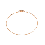 Gold Diamond Bangle for Women | Sleek Bangle | Ozziva