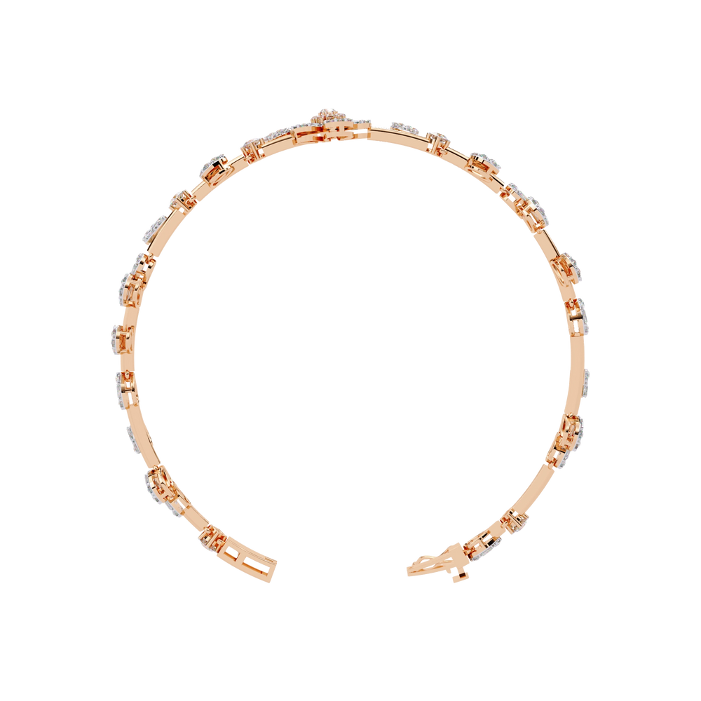 Diamond Bracelet for Women | Minimal Bracelet | Ozziva