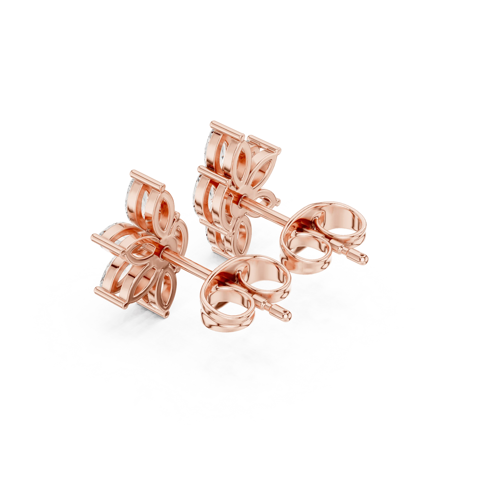 Diamond Hoop Earrings | Modern Hoops | Ozziva