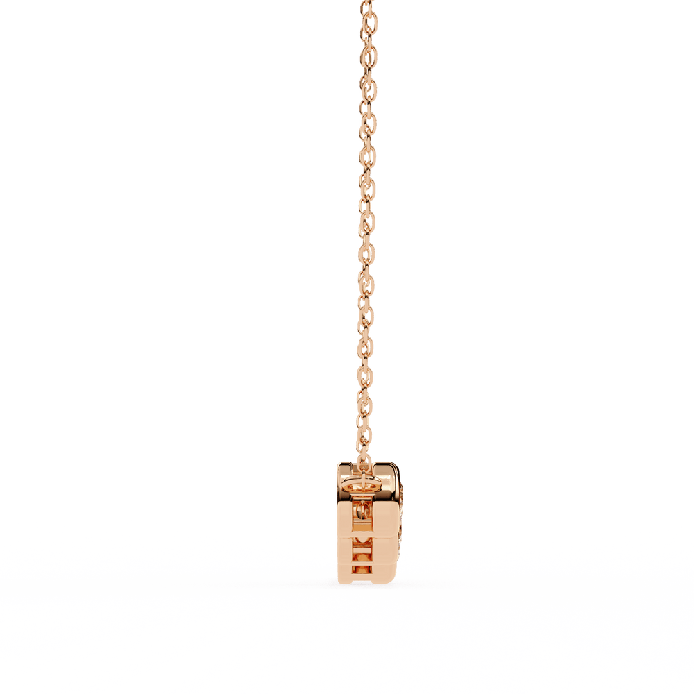 Diamond Pendant Necklace | Signature Pendant | Ozziva