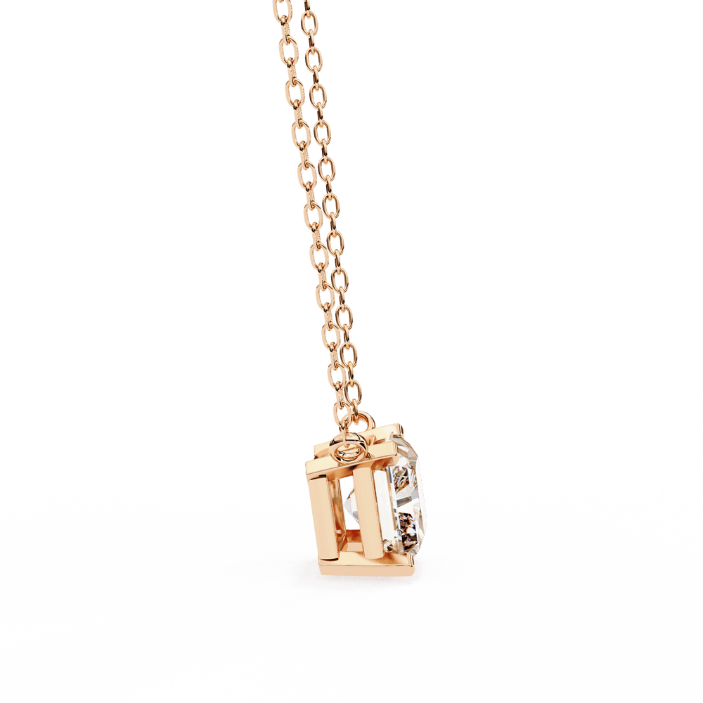 Diamond Pendant Necklace | Refined Pendant | Ozziva