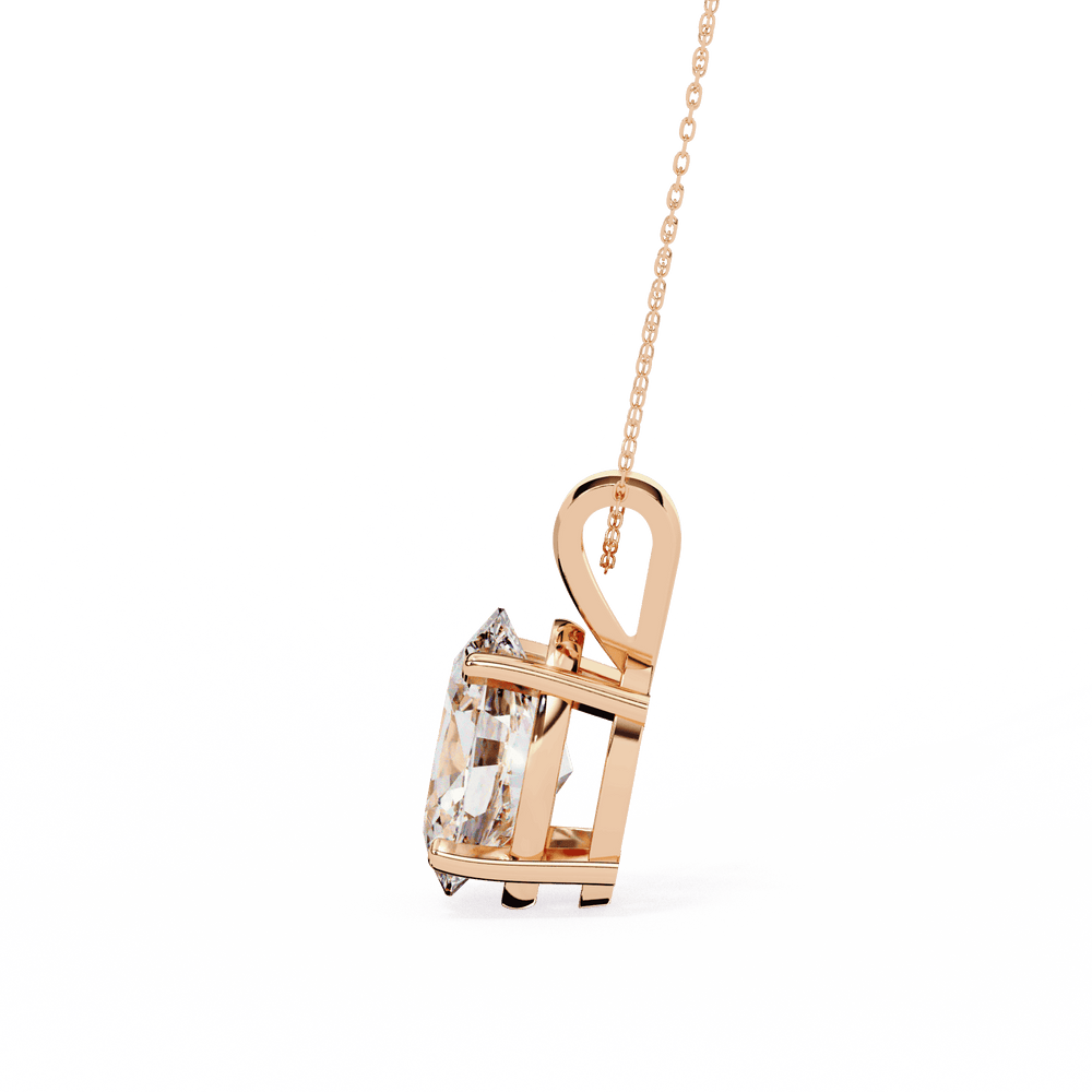 Diamond Pendant Necklace | Elegant Pendant | Ozziva