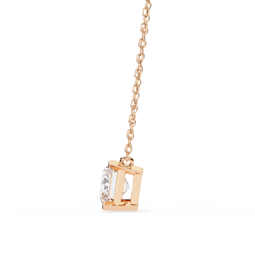Diamond Pendant Necklace | Refined Pendant | Ozziva