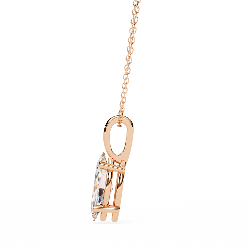 Diamond Pendant for Women | Marquise Pendant | Ozziva