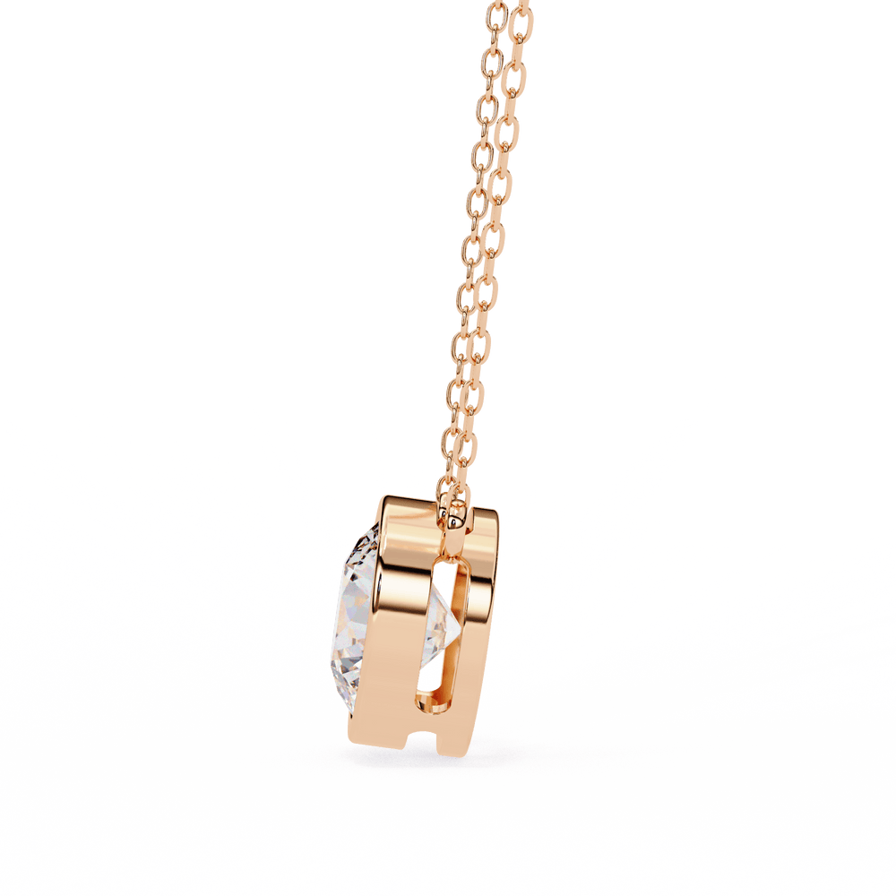 Diamond Pendant for Women | Solitaire Pendant | Ozziva