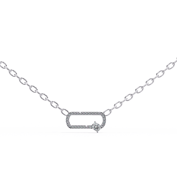 Diamond Pendant for Women | Sleek Pendant | Ozziva