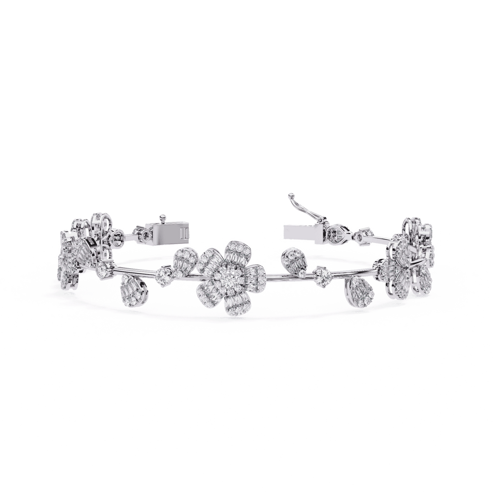 Diamond Bracelet for Women | Minimal Bracelet | Ozziva