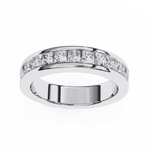 Diamond Band Ring for Women | Channel Band | Ozziva