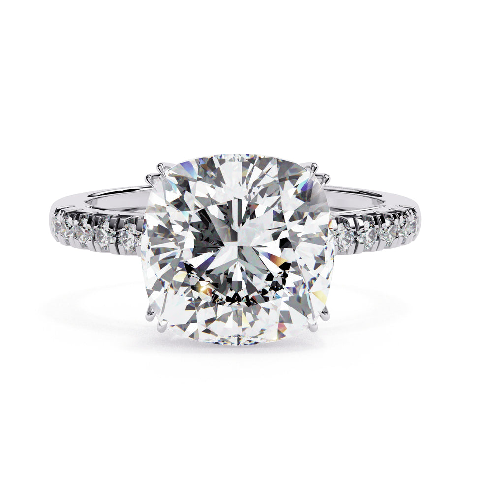 Diamond Ring for Women | Radiant Diamond | Ozziva