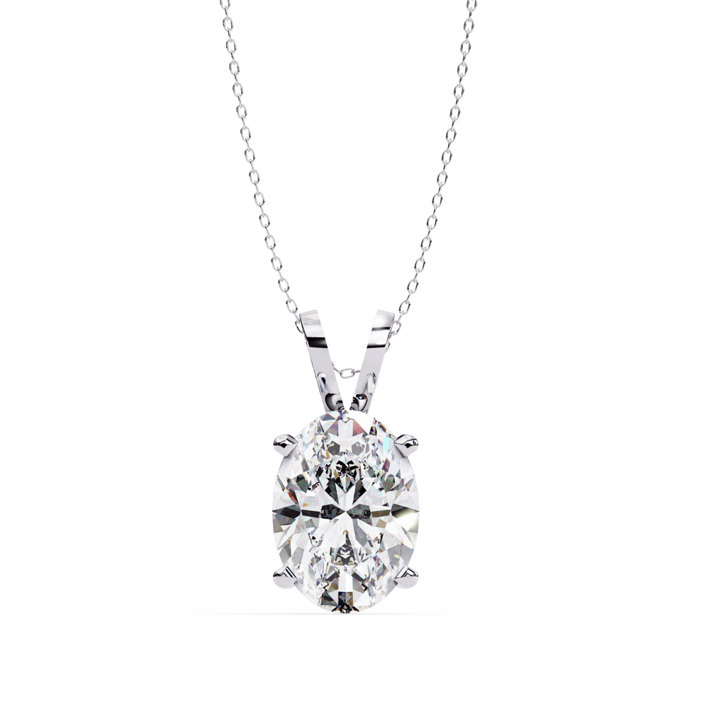 Diamond Pendant Necklace | Elegant Pendant | Ozziva