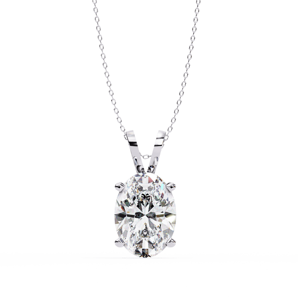 Diamond Pendant Necklace | Elegant Pendant | Ozziva