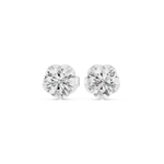 Diamond Stud Earrings | Minimal Diamond Studs | Ozziva