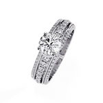 Diamond Ring for Women | Pavé Diamond Ring | Ozziva