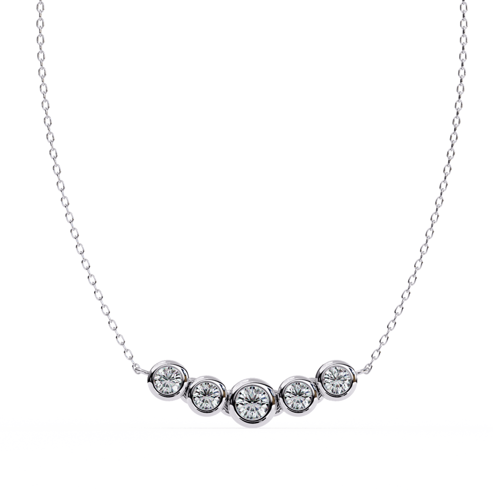 Diamond Pendant Necklace | Signature Pendant | Ozziva