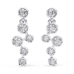 Diamond Stud Earrings for Women | Solitaire Stud | Ozziva